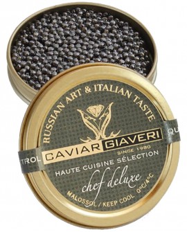 Caviale Chef Deluxe-Haute cuisine selection - 500g - Caviar Giaveri