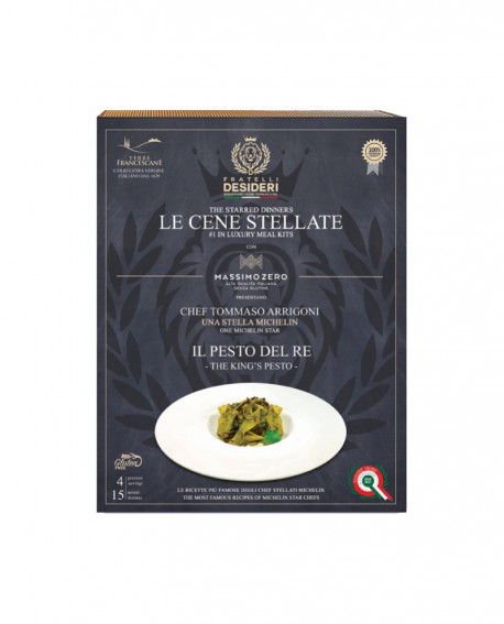 Il Pesto del Re - Pappardelle Gluten Free - Le Cene Stellate chef Tommaso Arrigoni - 4 porzioni - Fratelli Desideri