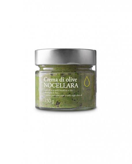 Crema di Olive Nocellara in olio extra vergine - 150g - Olio il Bottaccio