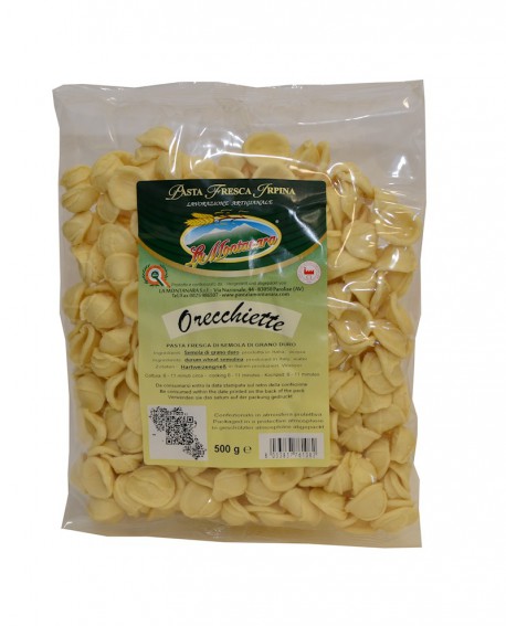 Orecchiette La Montanara - 500g -  pasta fresca trafilatura laminata