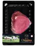 Filetto a fette di Carne Chianina - n.1 pezzo 250g skin - Carne Certificata - Macelleria Co.Pro.Car. San Nicolo