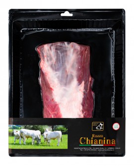 Testa di Filetto di Carne Chianina - n.1 pezzo 2Kg skin - Carne Certificata - Macelleria Co.Pro.Car. San Nicolo