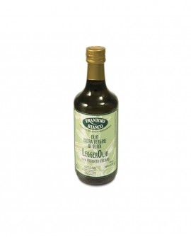 Leggerolio Olio extra vergine d'oliva - 100% Italiano -  bottiglia 500ml - Olio Frantoio Bianco