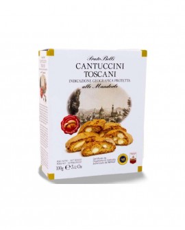 PratoBelli Cantuccini Toscani IGP alle mandorle - astuccio 100g - Biscottificio Belli