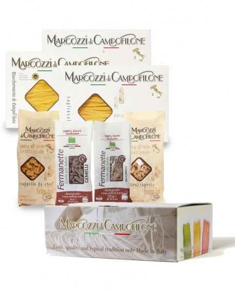Confezione pasta Fashion Box Collection - n. 7 pezzi - Pastificio Marcozzi