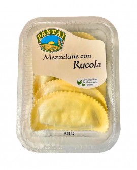Mezzaluna con Rucola - n.5 da 50g - pasta fresca artigianale - in ATM vaschetta 250g - Pastai in Brianza