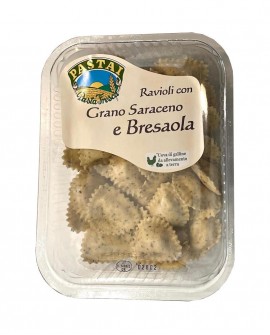 Ravioli al grano saraceno con Bresaola - pasta fresca ripiena - in ATM vaschetta 250g - Pastai in Brianza