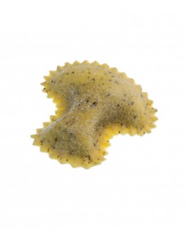 I Funghetti - Ravioli al grano saraceno con Funghi Porcini - pasta fresca ripiena - in ATM vaschetta 250g - Pastai in Brianza