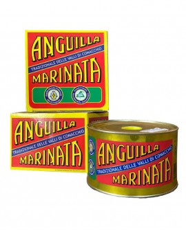 Anguilla Selvatica Marinata - Latta 1590g Presidio SlowFood - gli Originali - I Marinati di Comacchio