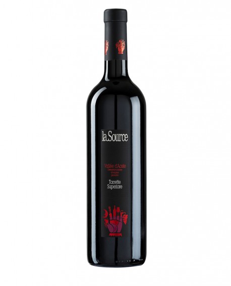 Torrette Superiore - 90% Petit rouge 10% Fumin - vino rosso fermo 750 ml - Cantina La Source