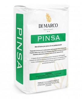 Farina Pinsa Romana tipo Verde - sacco 25 kg - DI MARCO Farine