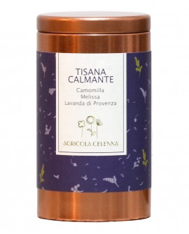 TISANA CALMANTE in fiori - barattolo 35g - Tisane Agricola Celenna
