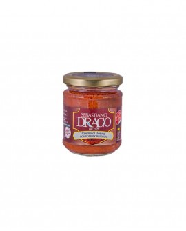 Crema di Tonno con Pomodori secchi - vaso 130g - Conserve Drago Sebastiano dal 1929