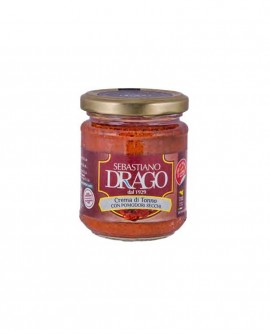 Crema di Tonno con Pomodori secchi - vaso 180g - Conserve Drago Sebastiano dal 1929