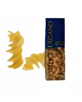 Fusilloni artigianali - 500g-cartone nr.16 pezzi-pasta di semola di grano duro italiano trafilata al bronzo - Pastificio LAGANO