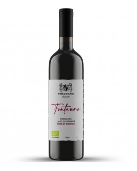 FONTAURO Merlot Riserva - vino rosso Biologico - bottiglia 0,75 Lt - Cantina Freddano dal 1927