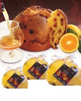 Panettone - Panciuc arancia imbibito con Grand Marnier 1 kg - Pasticceria Aliverti