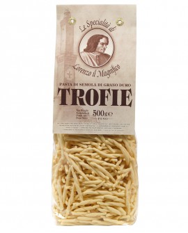Trofie 500 gr Lorenzo il Magnifico - pasta semola di grano duro - Antico Pastificio Morelli
