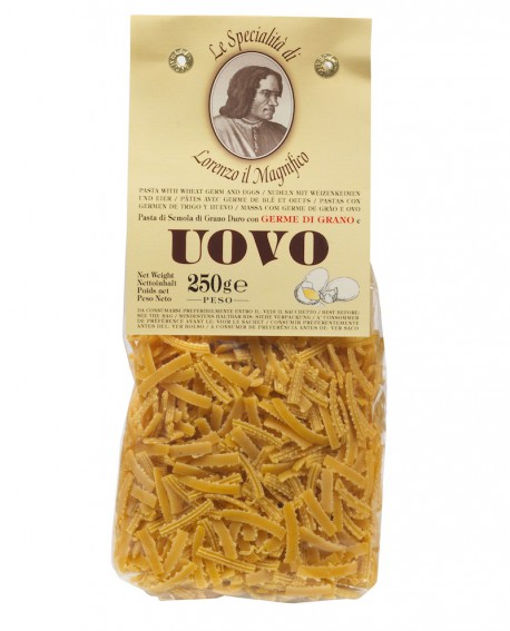 Grattini 250 gr - Lorenzo il Magnifico - pasta al germe di grano all'uovo - Antico Pastificio Morelli