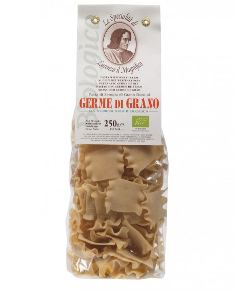 GERME DI GRANO 250 gr Lorenzo il Magnifico -Tacconi Pasta BIOLOGICA - Antico Pastificio Morelli