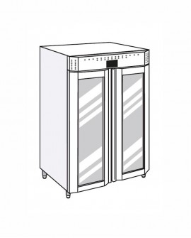 Armadio frigorifero Stagionatore 1500 VIP Carni e Formaggi - STG ALL 1500 VIP CF ADV - Refrigerazione - Everlasting