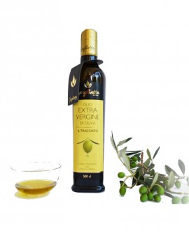 Olio Extravergine di Oliva 100% italiano Tracciato - Bottiglia da 500 ml - Guglietta