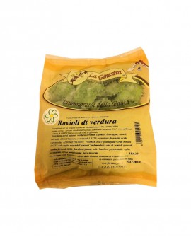 Ravioli di Verdura - 1 kg pasta fresca all'uovo ripiena SURGELATA -  Pastificio La Ginestra