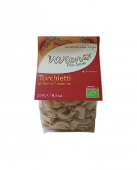 Torchietti Khorasan ViVien Pro Salus - Pasta corta integrale biologica - Sacchetto da 250g - Pastificio Marcozzi