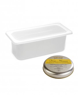 Gelato Crema all'Uovo Mantecato premium vaschetta 5lt / 3,3 kg La Via Lattea