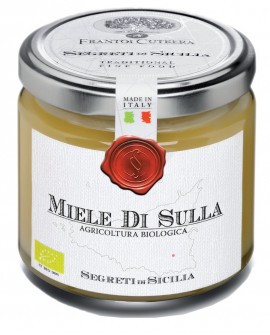 Miele di SULLA - vasetto di vetro 212 - 250 g - Frantoi Cutrera Segreti di Sicilia