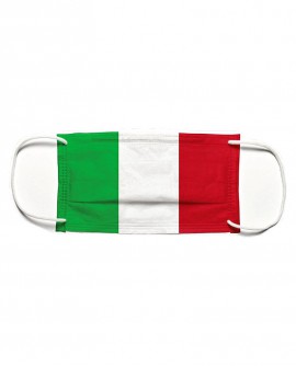 Mascherina tricolore ITALIA in tessuto tnt doppio strato da 70gr cadauno