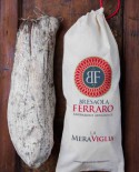 Bresaola della Valchiavenna artigianale, Punta D'Anca affumicata Meraviglia - 4,2 kg stagionatura 45gg - Bresaola Ferraro