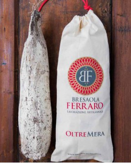 Bresaola della Valtellina artigianale, Sottofesa delicata Oltremera - 3,0 kg stagionatura 45gg - Bresaola Ferraro
