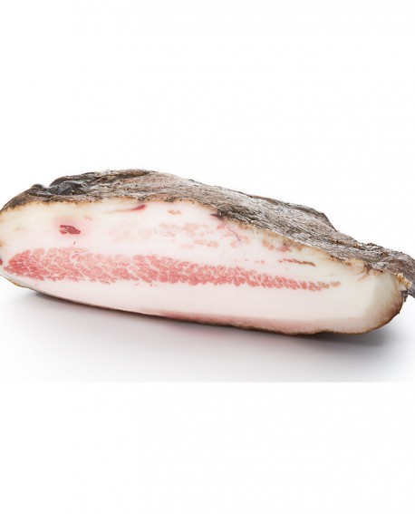 Guanciale affumicato XXL con cotenna 12 mesi Maiale Tranquillo® 4 Kg - Salumi Bettella