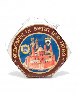 Panforte Nero di Siena o Panpepato IGP 900g - Antica Drogheria Manganelli Siena