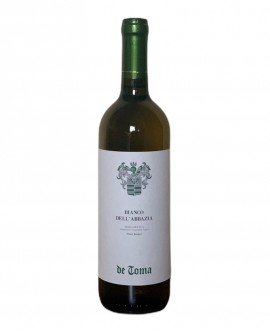 Bianco dell'Abbazia - Bergamasca Igt - Pinot bianco - vino bianco 0,75 lt - Scanzorosciate dal 1894 - Cantina De Toma Wine