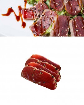 Sashimi Tranci Takaki di Tonno Pinna Gialla - congelato - in vaschetta 500g - gourmet Pescheria F.lli Manno