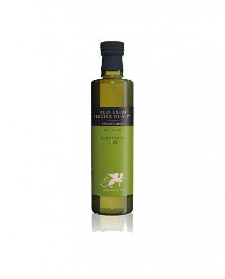 Olio extra vergine d'oliva varietà MISTO Biologico 100% Italiano  - bottiglia 250 ml - Olio Tuscia Villa Caviciana