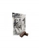 Snack di cioccolato fondente con probiotico senza zuccheri aggiunti, n.10 cioccolatini - Confezione 100g - Healthy Food Italia