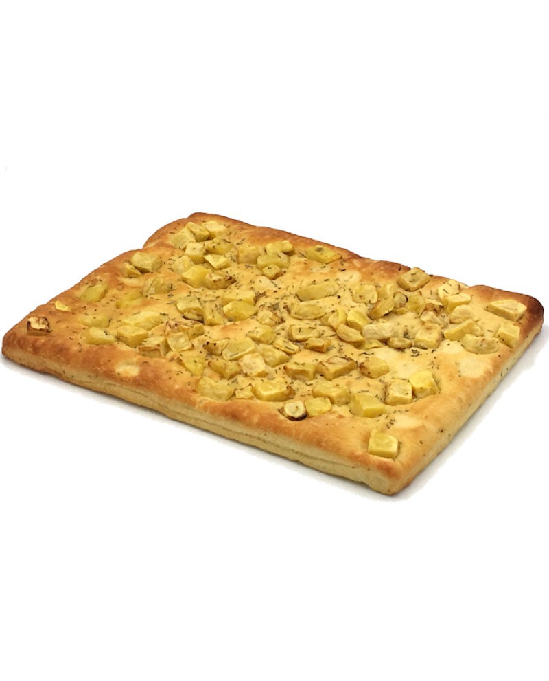 Focaccia con Patate e Rosmarino surgelata di semola rimacinata di