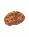 Pane con semi di Lino parzialmente cotto - 500g surgelato - Cartone 10 pezzi - pane alpino - Panificio Trenker Sudtirol