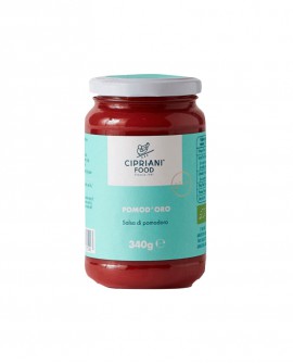 Pomd'oro salsa di pomodoro - sugo biologico - 340g vaso in vetro - Cipriani Food